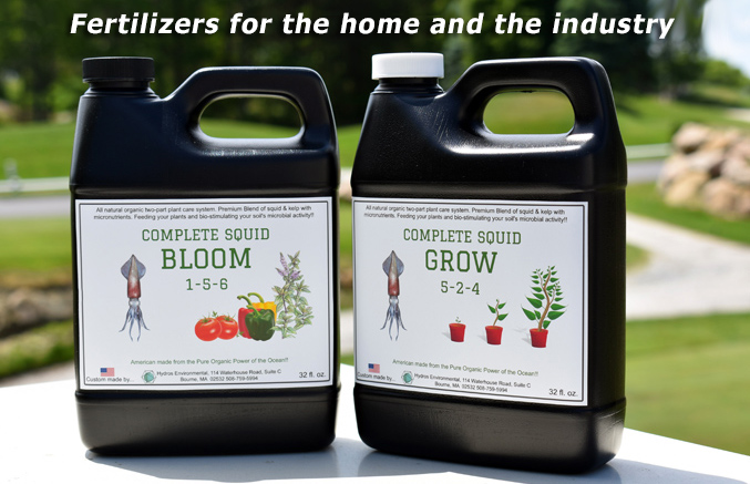 Fertilizers for the home and the industry, Hydros Environmental Diagnostics, Bourne, MA